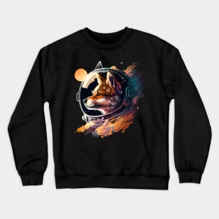 space fox Crewneck Sweatshirt